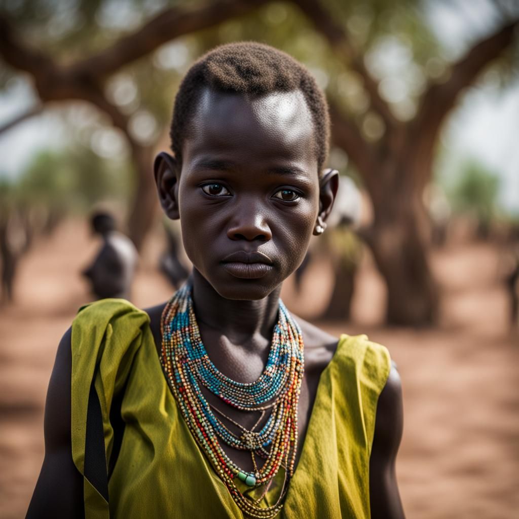 South Sudan: Professional Photography with Bokeh