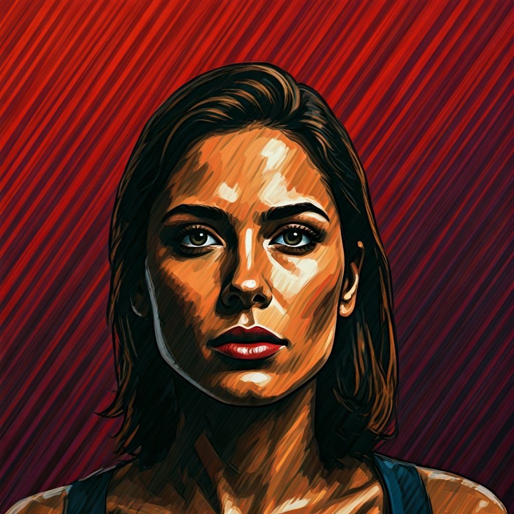 Life's Journey in Neo-Expressionist Style