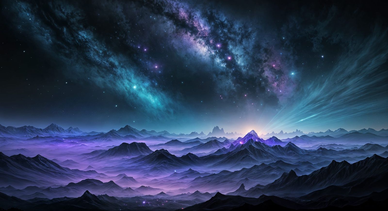 Hole in Infinity: Vibrant Oil Painting Concept Art