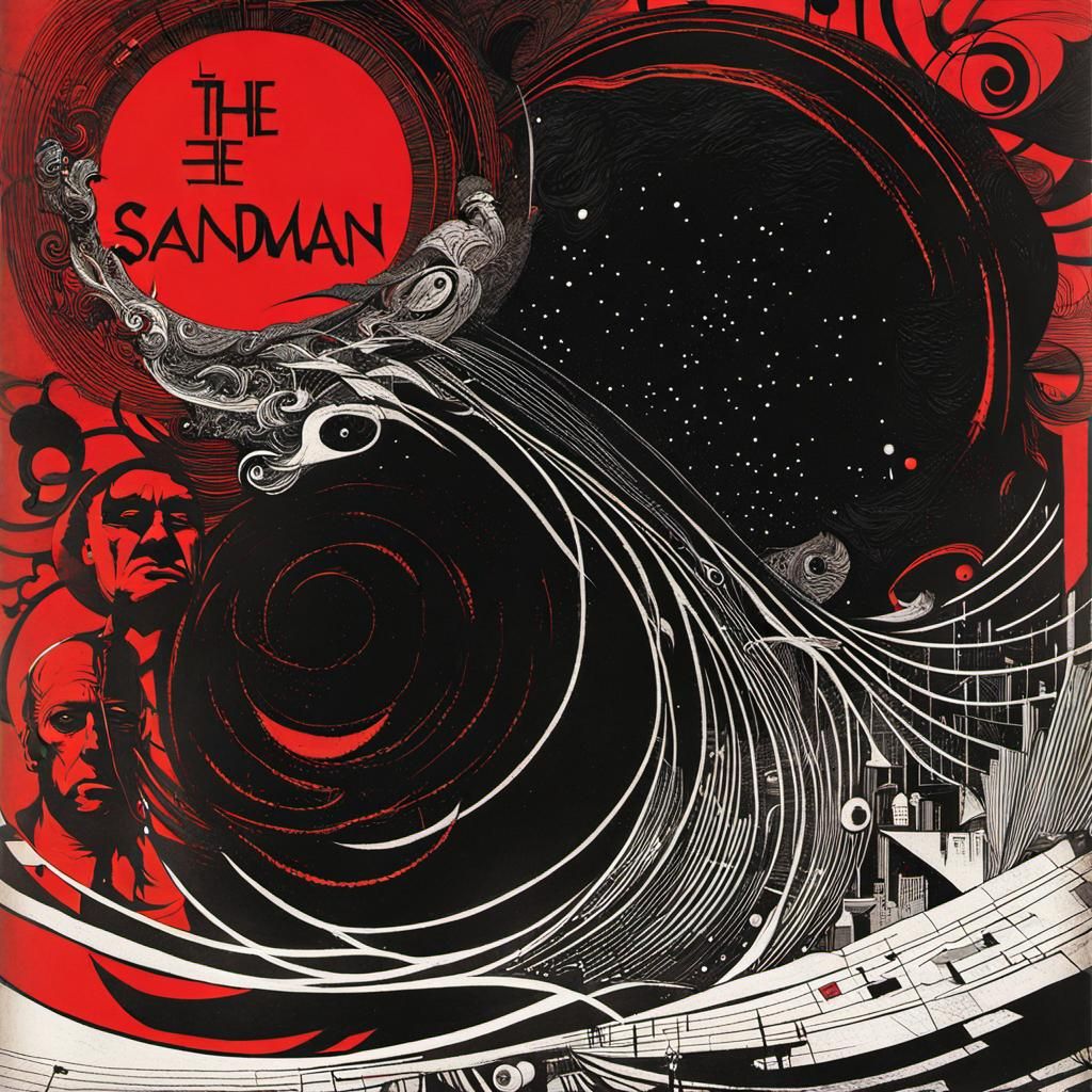 Surreal Sandman Nightmare Frequencies Visualization