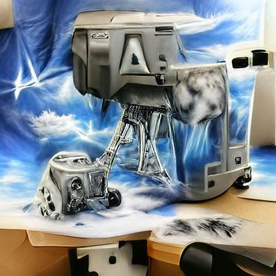 AT-AT Walker Generated by AI