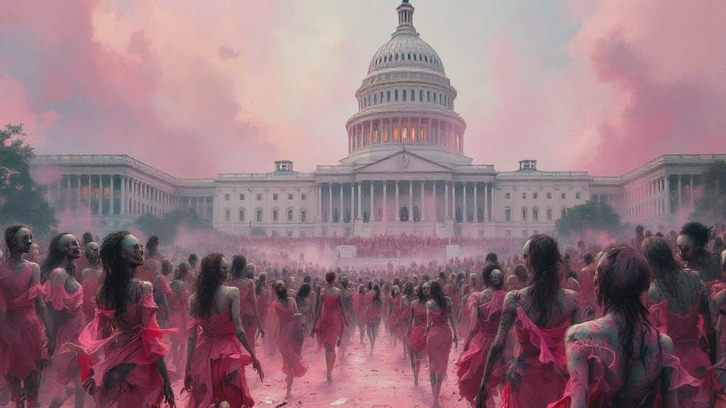 Zombie Patriots' Surreal Insurrection at the Capitol