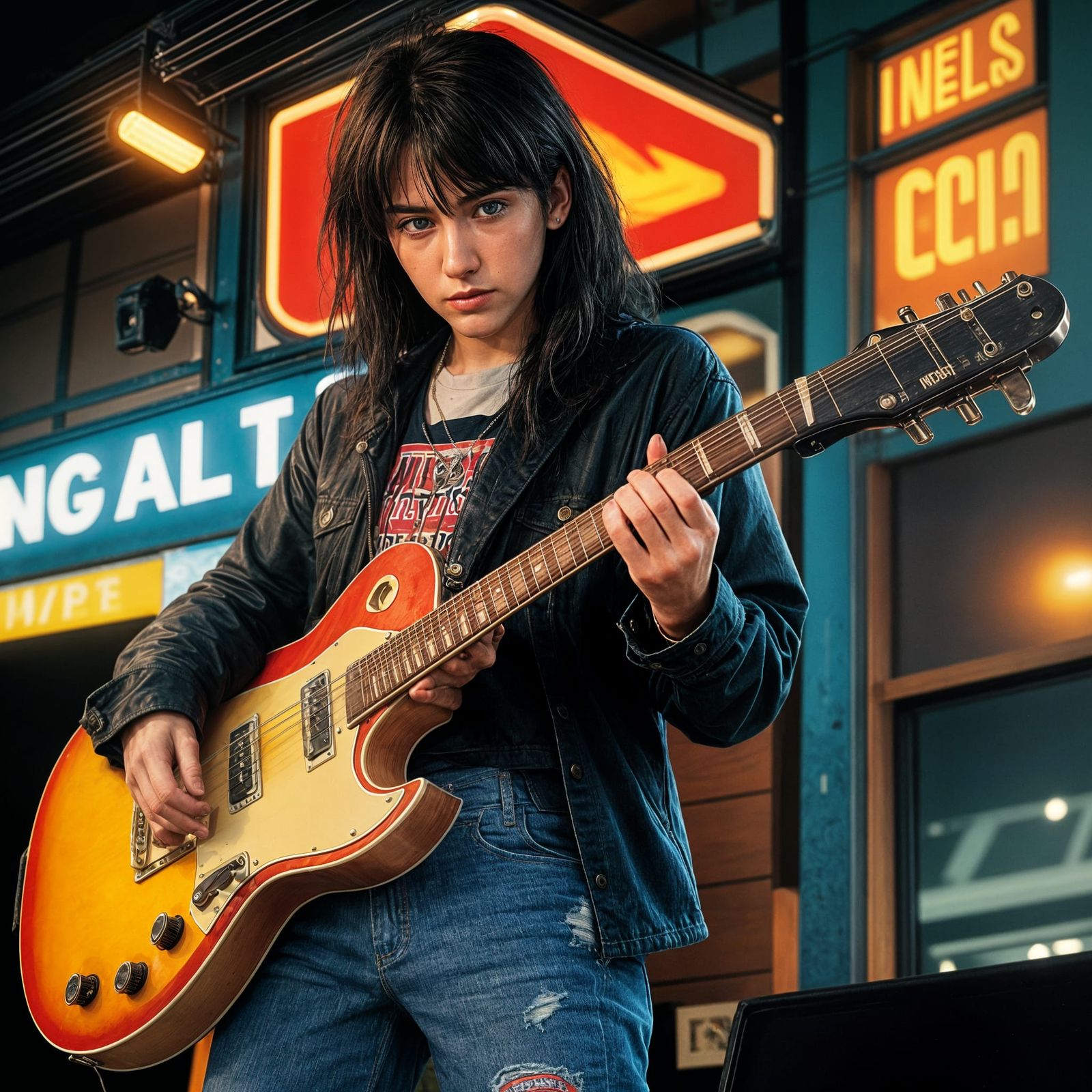 Nostalgic 90s Album Cover Art