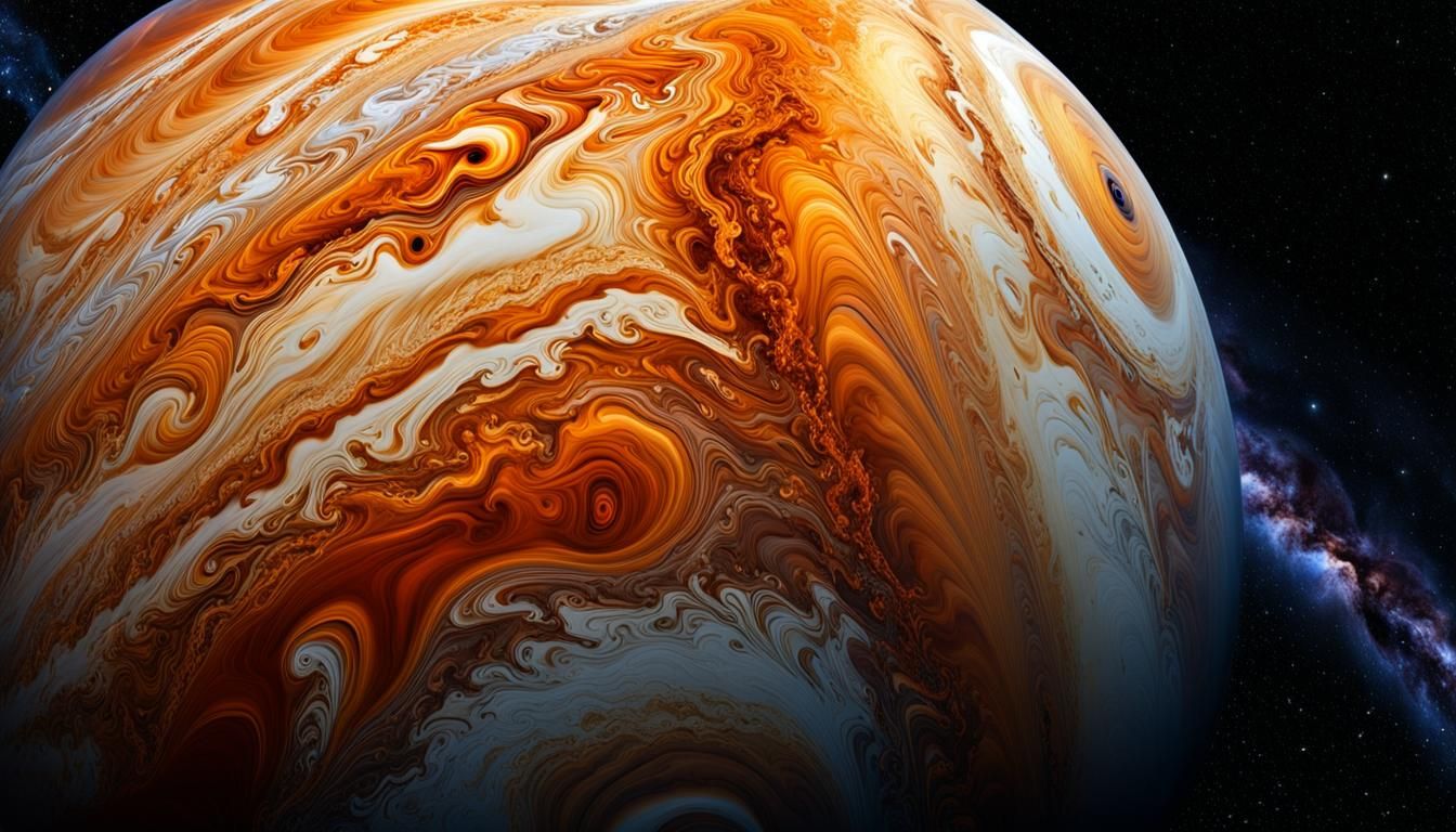 Jupiter: Swirling Tempest of Molten Marbles
