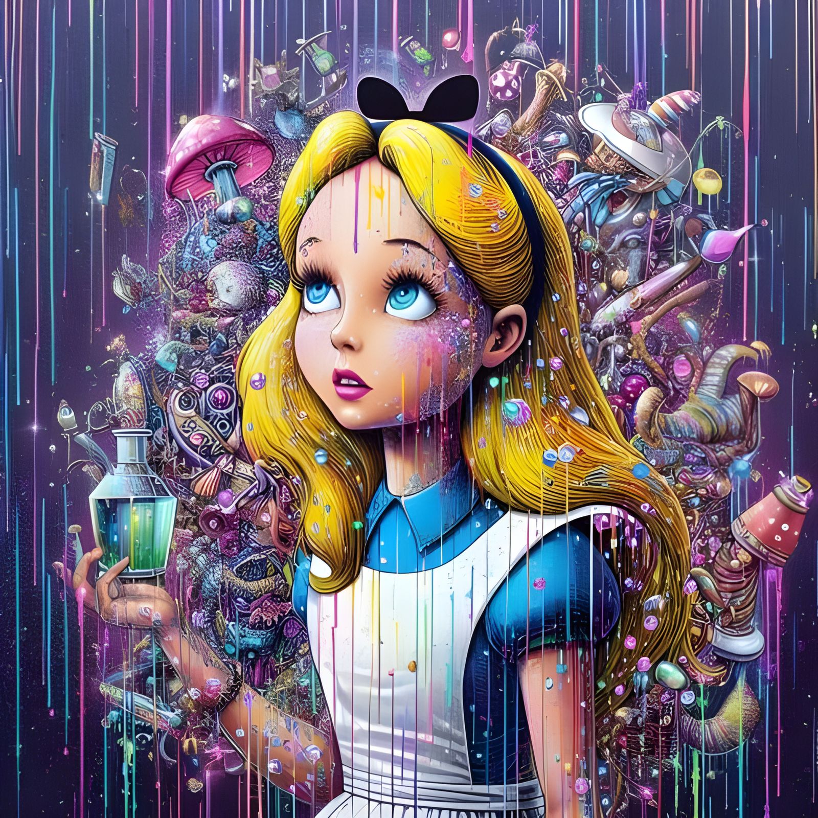 Monochrome Black Canvas: Minimalist AI Art