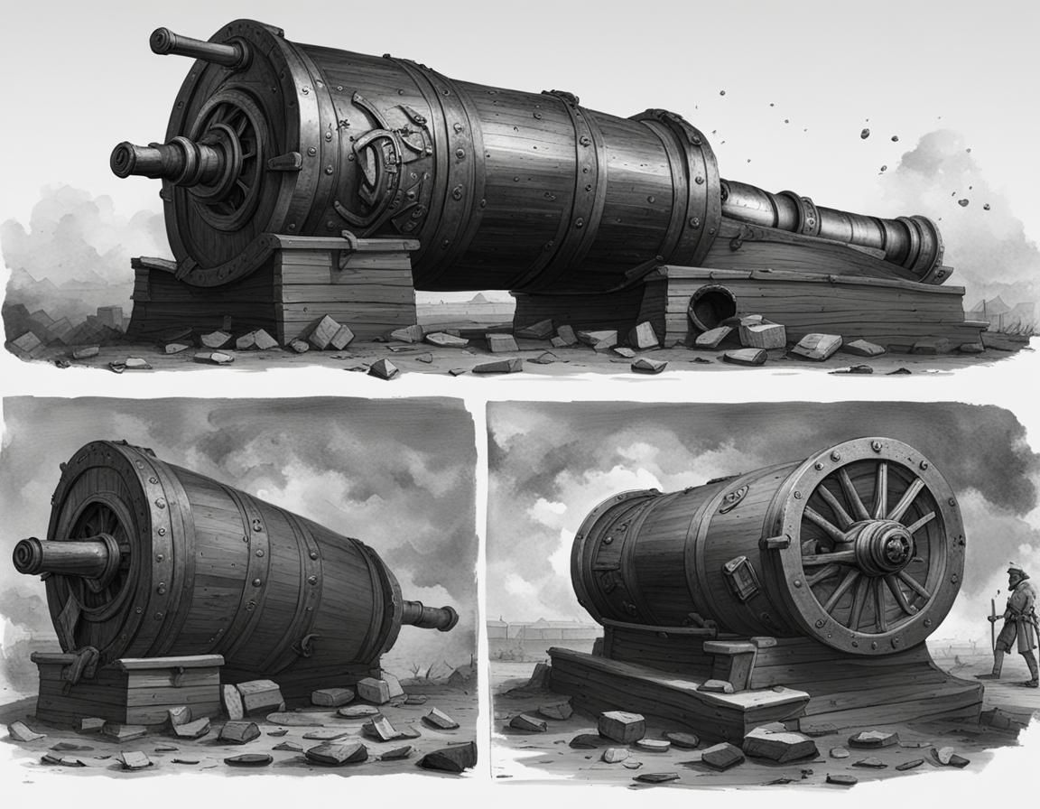 Disassembled Cannon