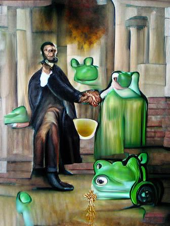 Photorealistic Lion Portrait in Jungle Ambiance