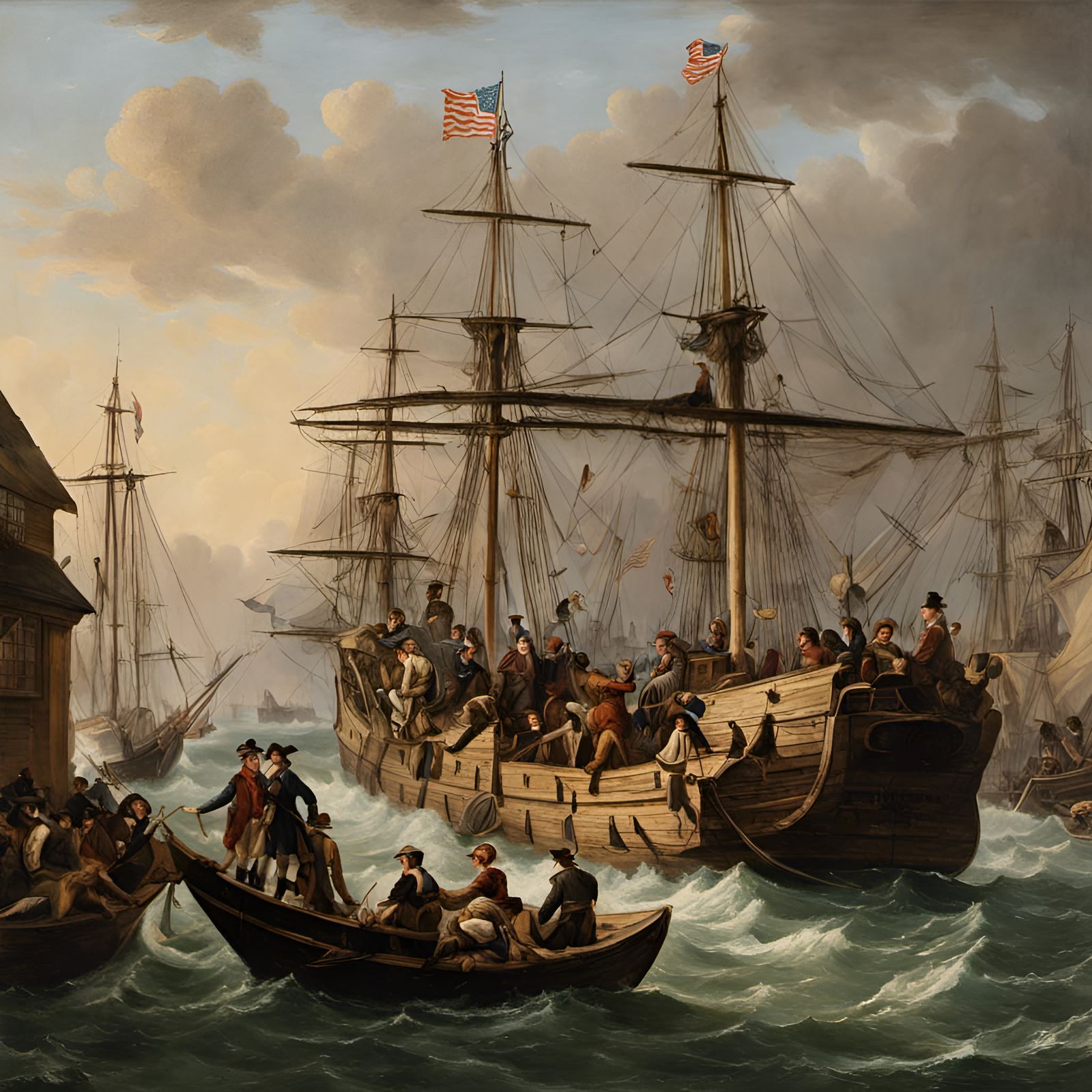 The Boston Tea Party