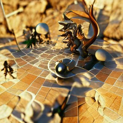 Dungeons and Dragons Nature Scene in 3D