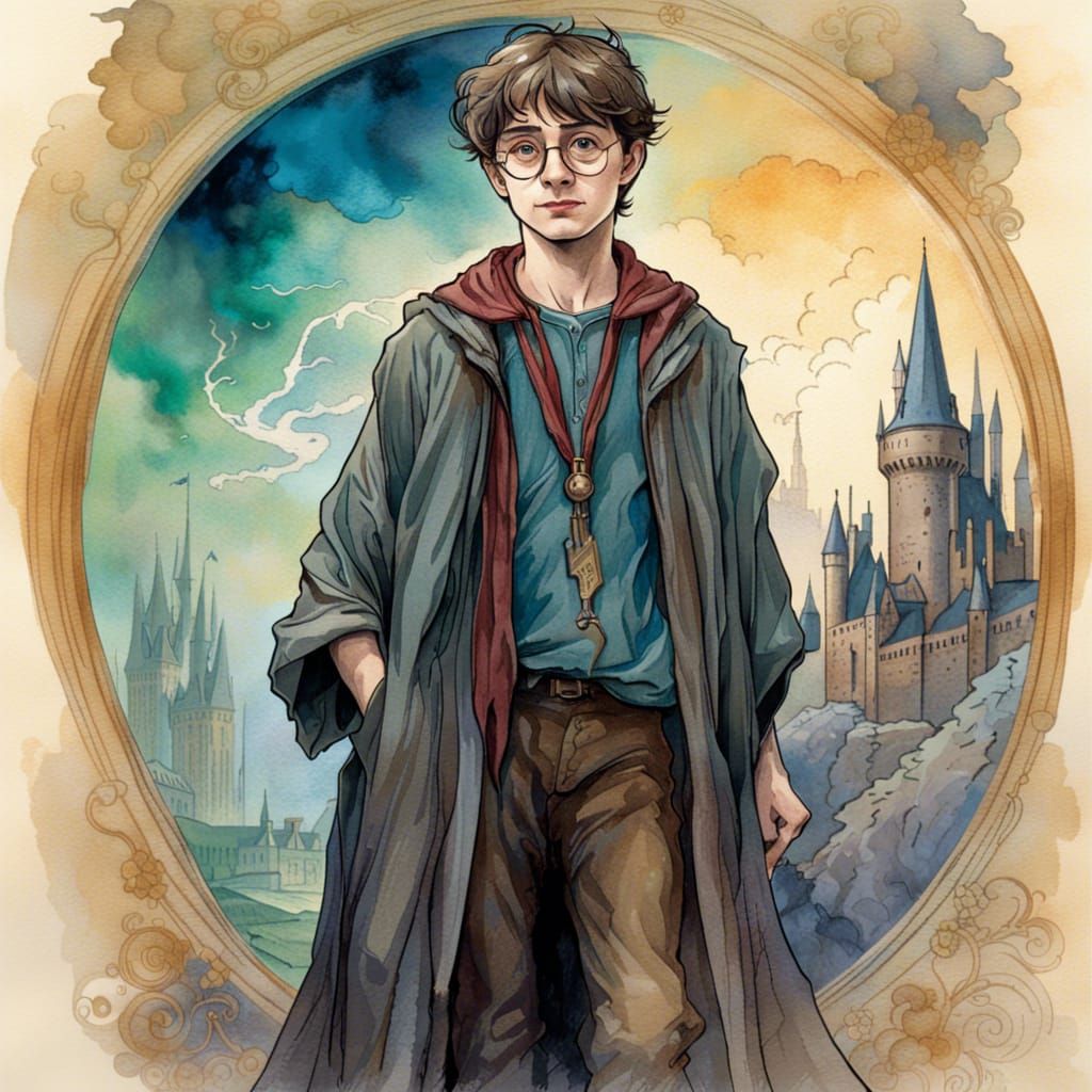 Harry Potter | Ink Painting