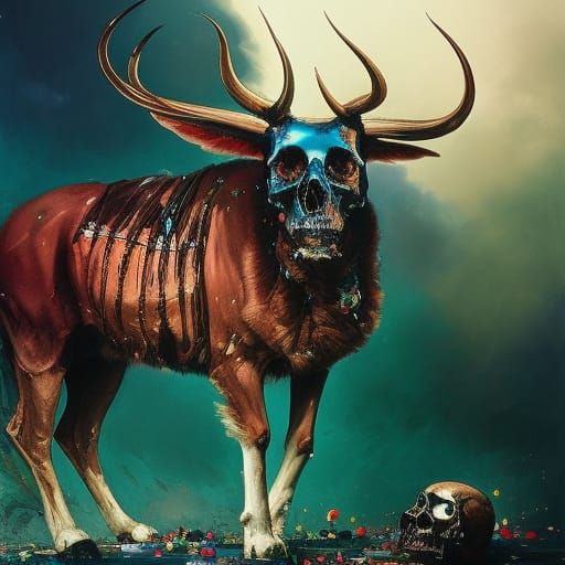 Darkly Sweet Confections in Hyperdetailed Style