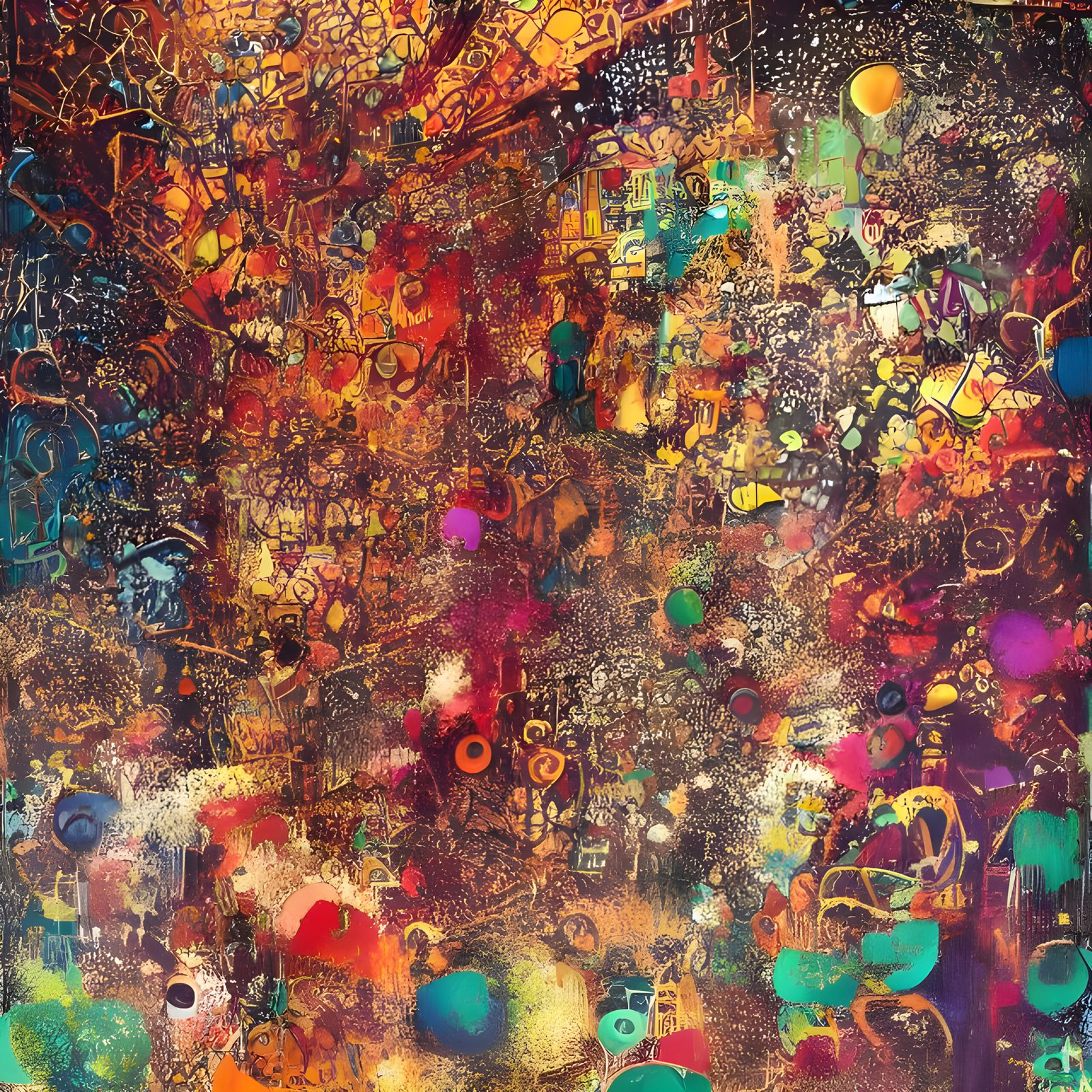 Asymmetrical Street Art Movie Poster