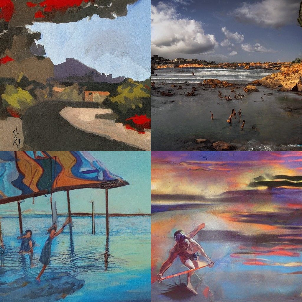 AI Interpretation of an Artist's Style
