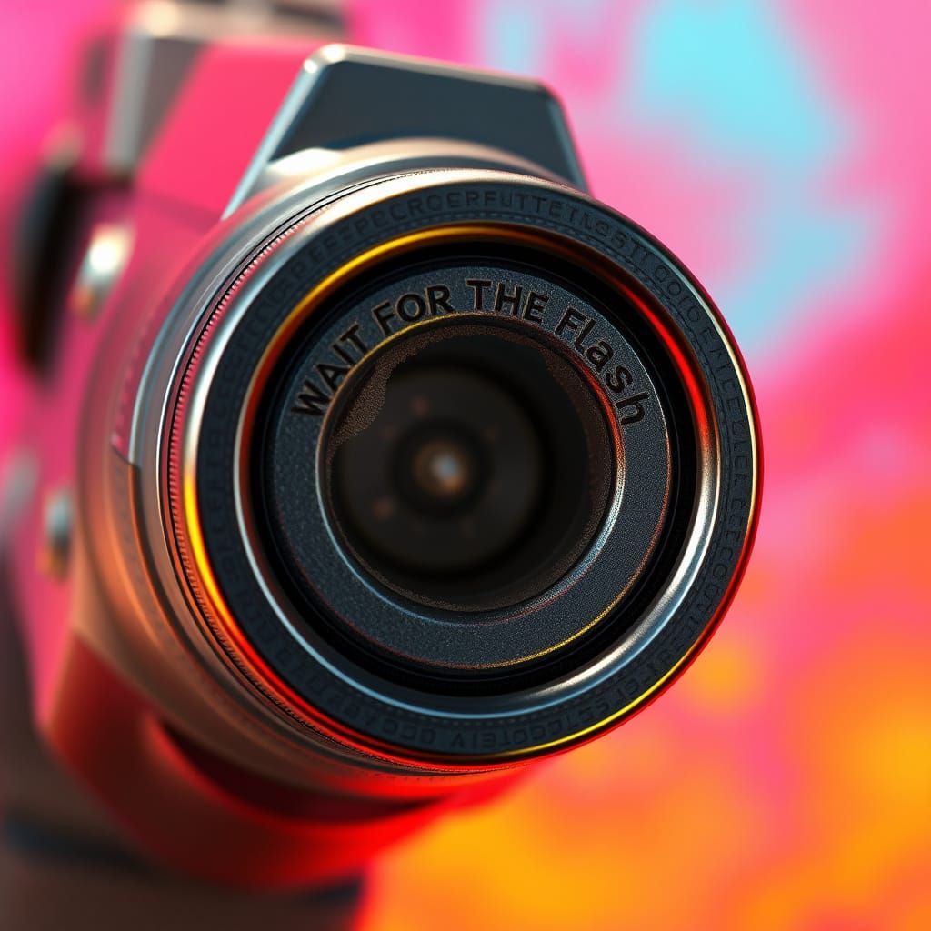 Detailed Pistol Barrel with Engraving in 3D Art