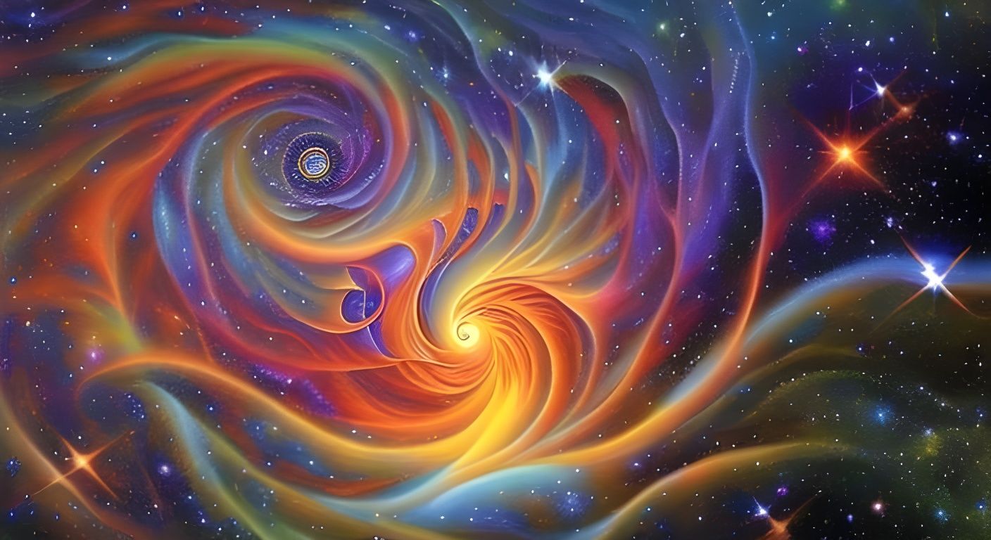 Cosmic Starscape: Visionary Art in Space