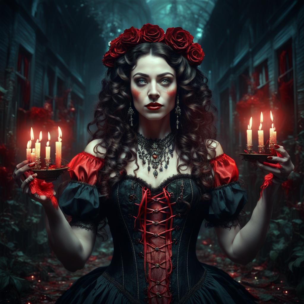 Cajun Witch Summoning Ghosts in New Orleans