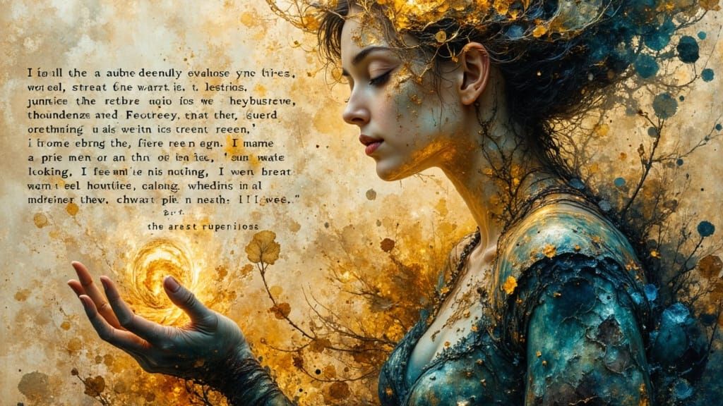 Dreamlike Abstract Reality with Gentle Touches