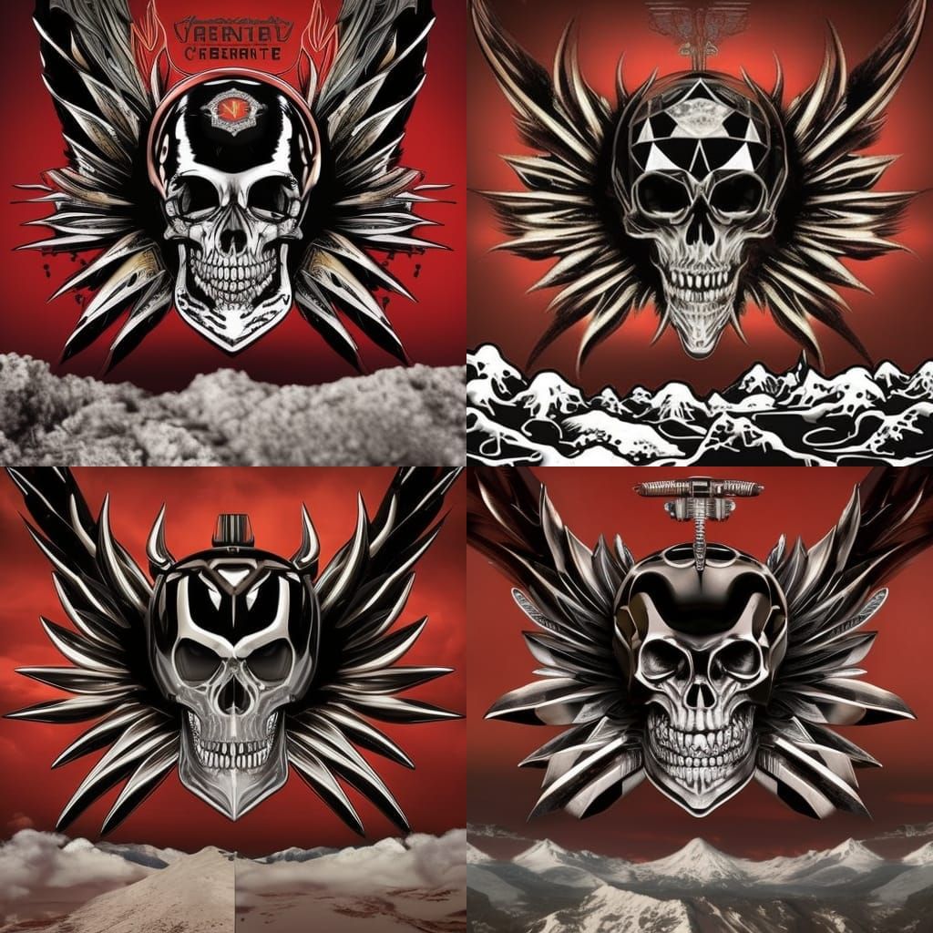 Frog Skeleton Dances in Cyberpunk Flames