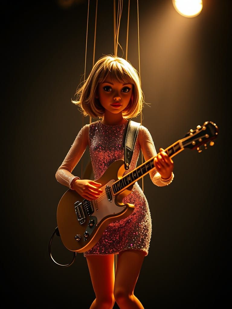 Gerry Anderson-Inspired Taylor Swift Marionette in Epic Stag...