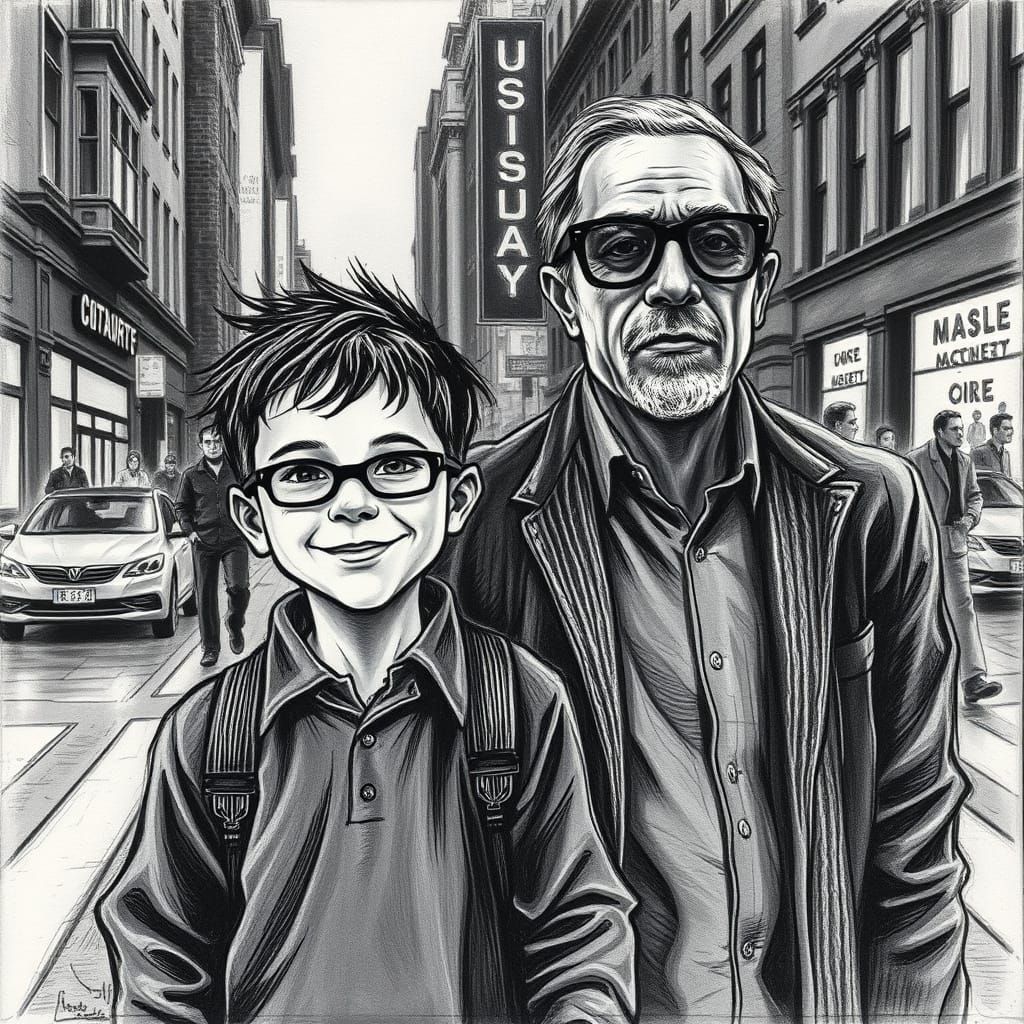 Kindness in the City: Boy Guides Blind Man