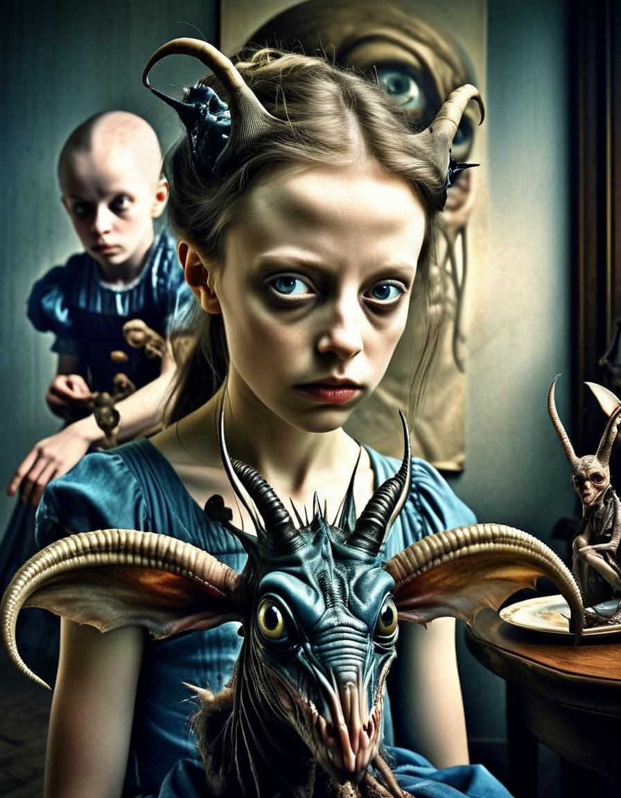 Surreal 17th Century Portraits in Matte Painting Style