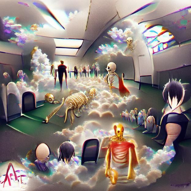 Abstract Conceptualization of The Afterlife