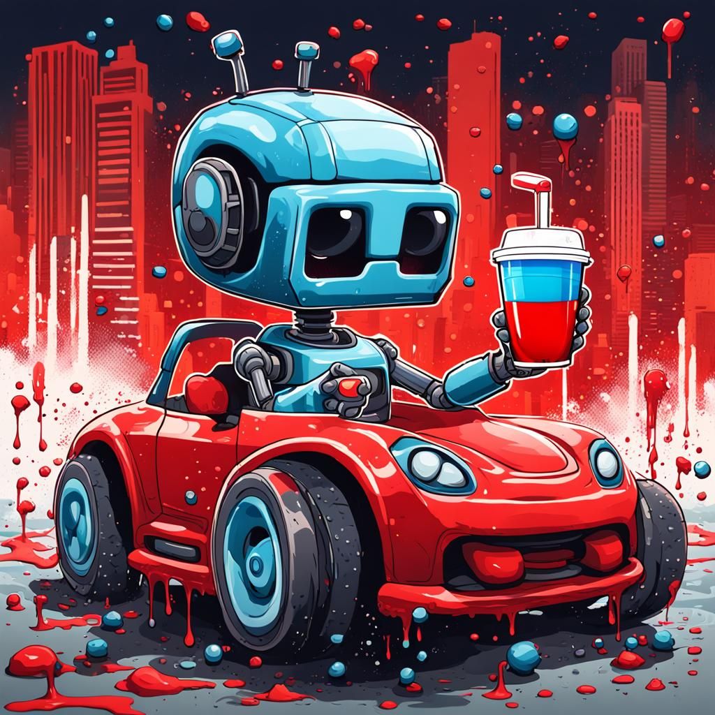 Bad Robot: No Drinking and Driving