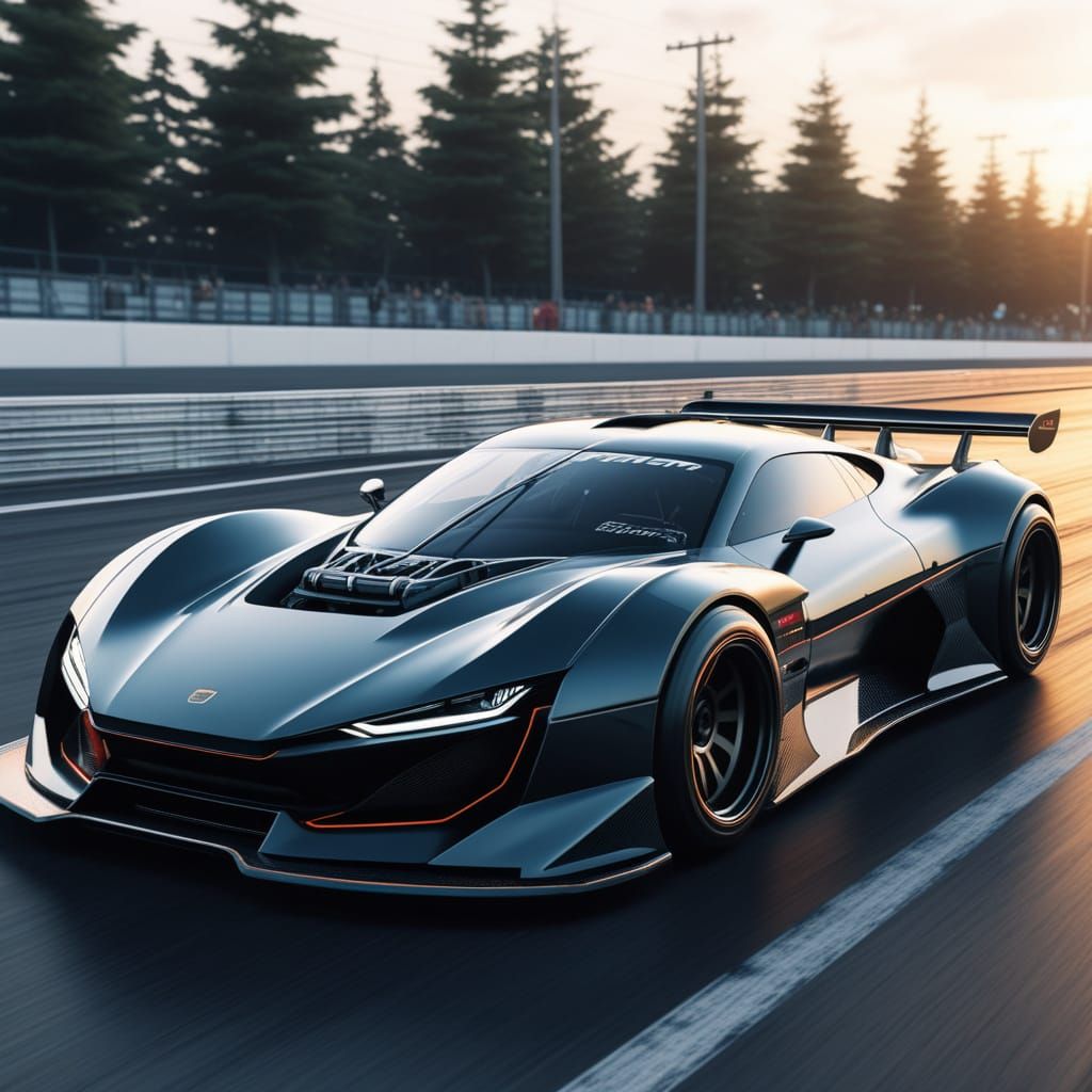 McMurtry Spéirling Jet Hypercar in Akira Nakai Style