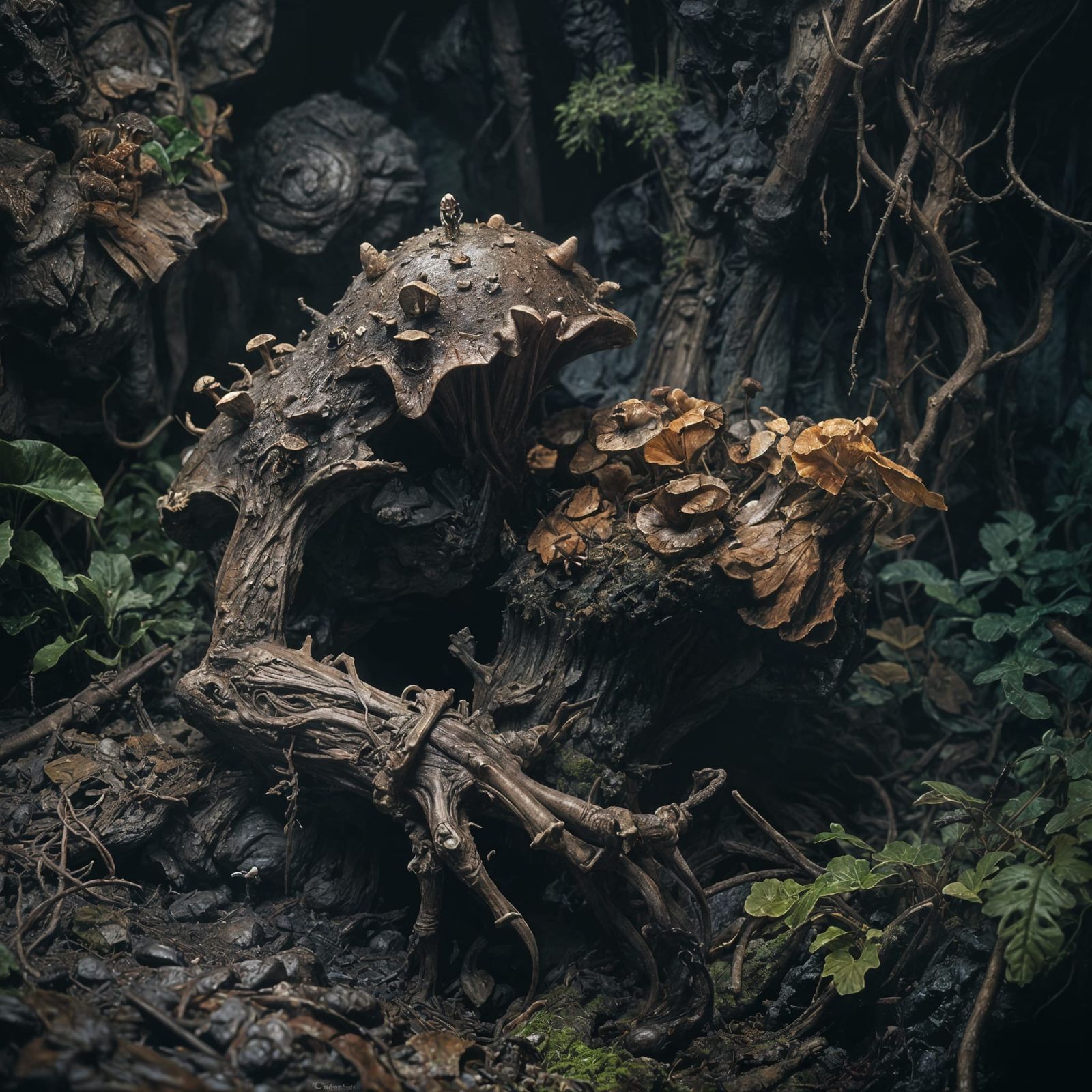 Sinister Mushroom in Goblin Lair