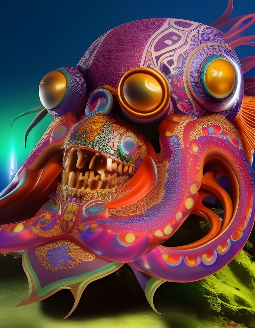 💫🌸🐙Queen Squid🦑 🌸💫