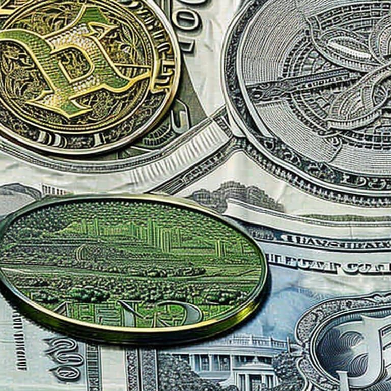 Detailed Stock Image: Graph of Financial Growth