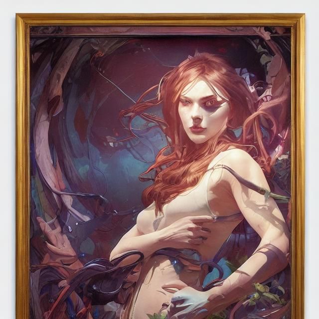 Friday the 13th Portrait in Ornate Hardwood Frame