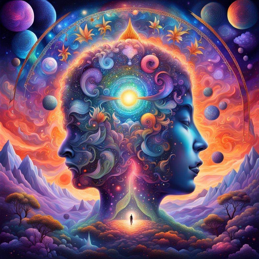 Harmonic Emotions: A Cosmic Holographic Illustration