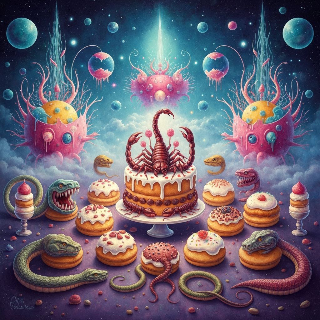 Ethereal Fantasy Birthday Party in Bosch Style