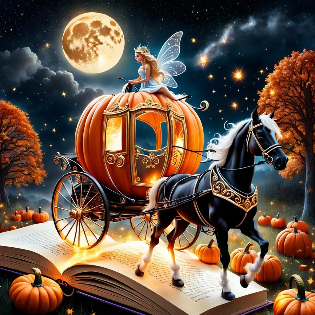 Fairy Tale: Pumpkin Transformation into Carriage