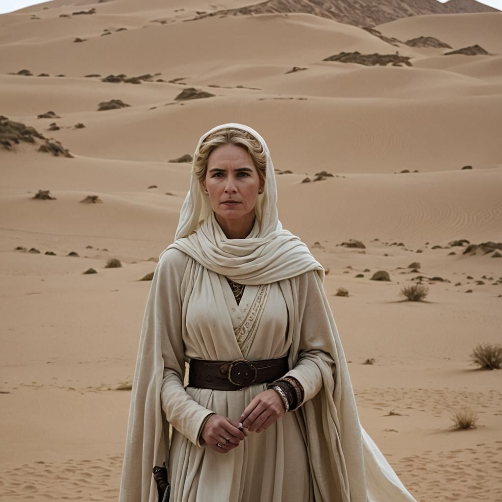 Desert Queen: AI Generated Interpretation