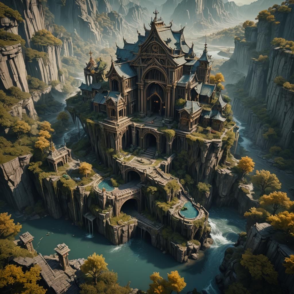 Fantastical Matte Painting of Divine Preservation