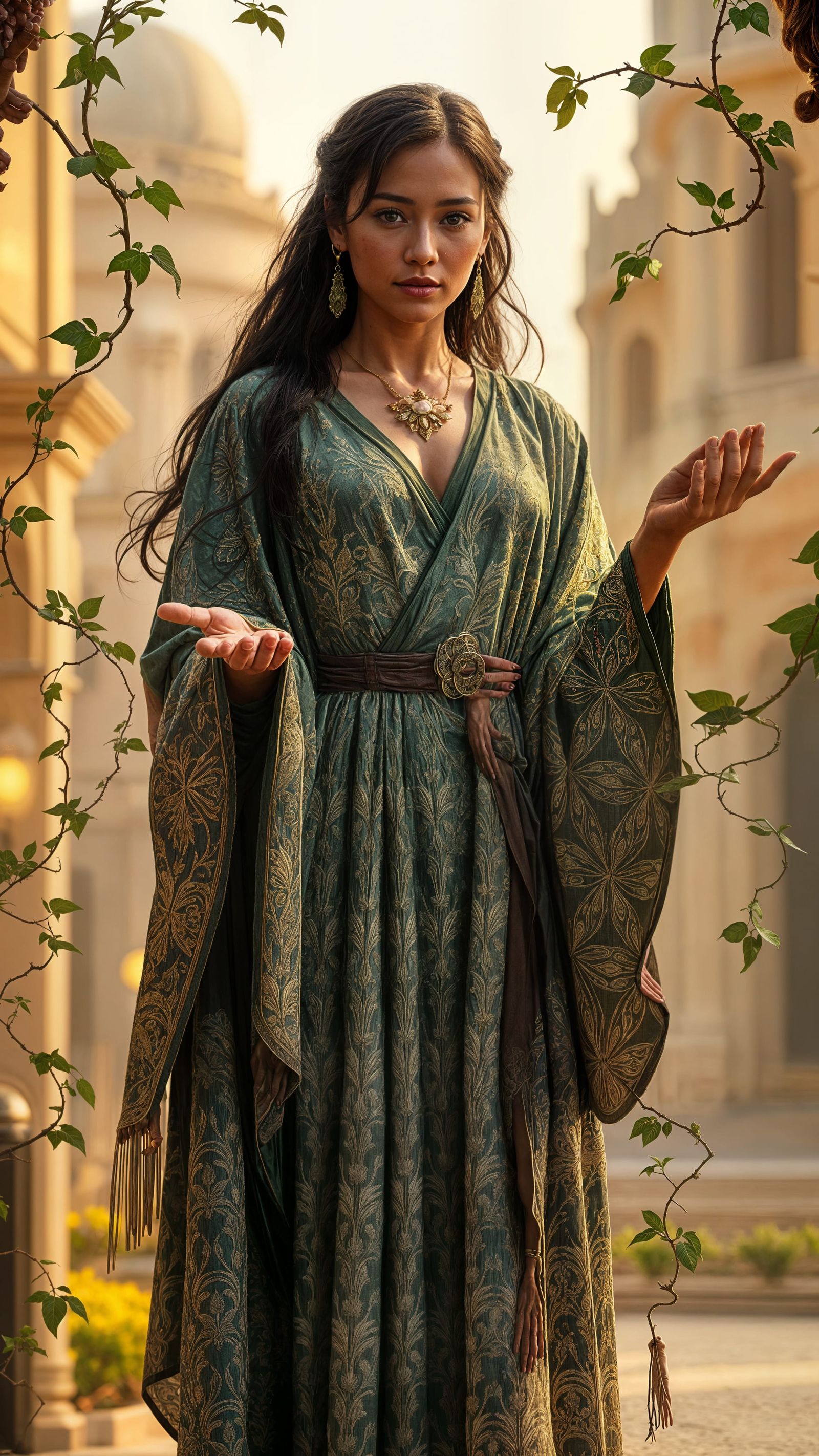 Layla al-Zahra, a revered sorceress from the Islamic Golden ...