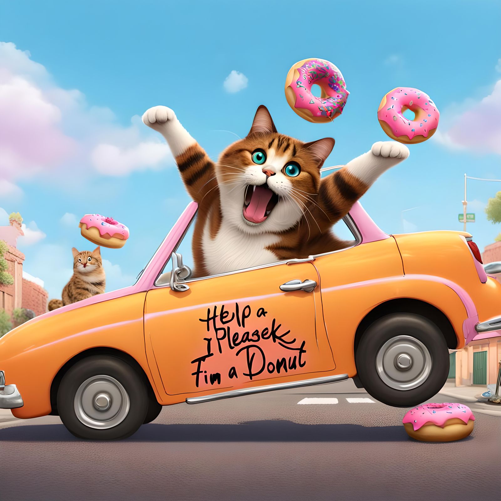 Meet donut, she loves donuts :)