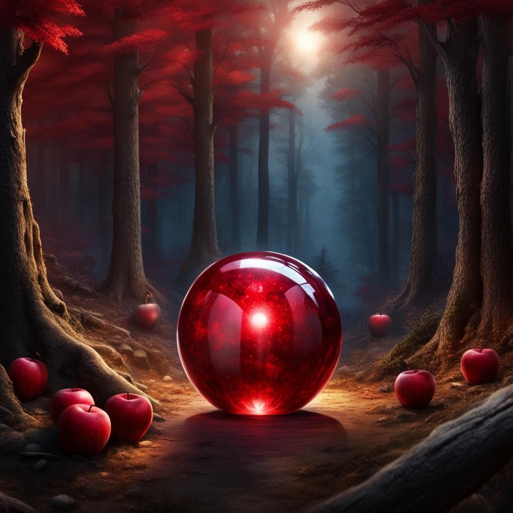 Ruby Apple Orb Quest in Enchanted Forest