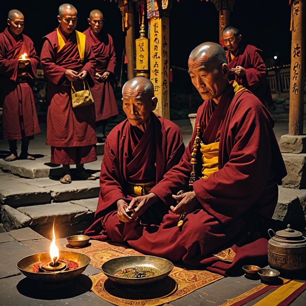 A new moon ritual in the Himalayas of Tibet (Part 4)