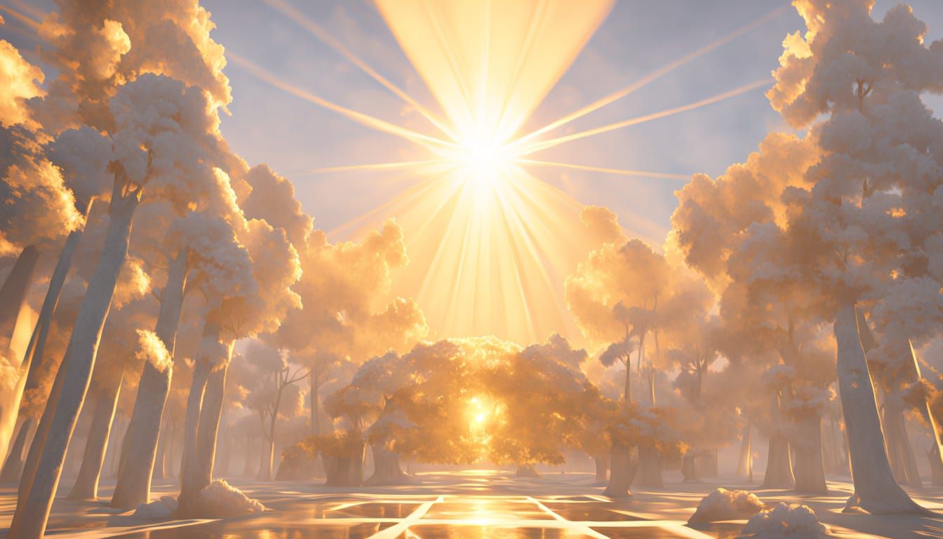 Gospel Message with Holy Spirit Seal: Rendered in Vibrant St...