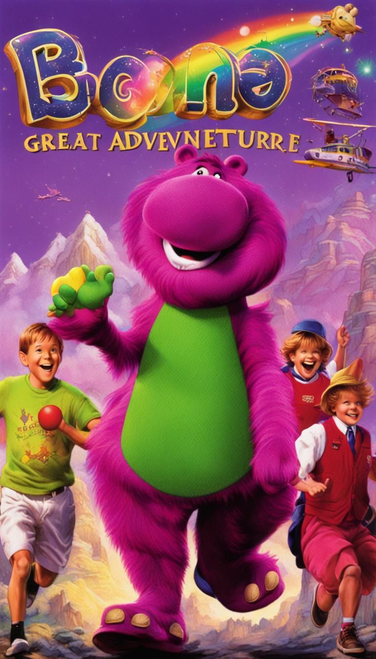 Barney Great Adventure AI Image