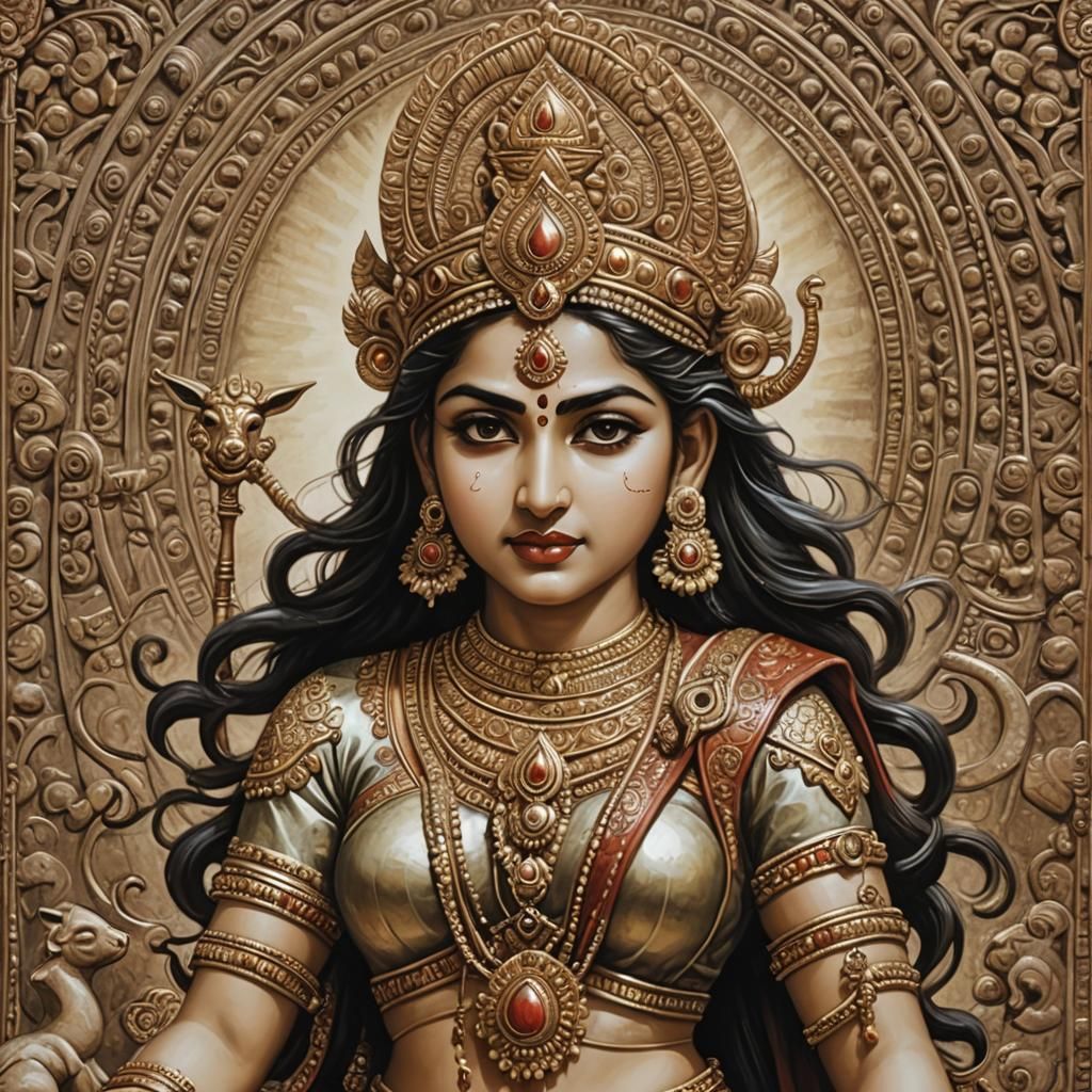 Mahagauri: The Radiant Hindu Goddess