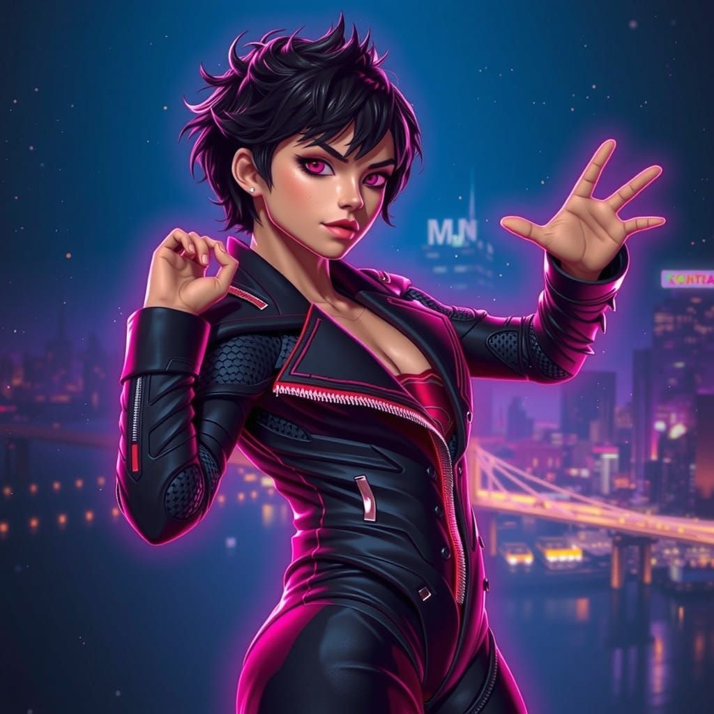 Epic Hyperrealistic Battle of Batman and Superman in a Neon ...