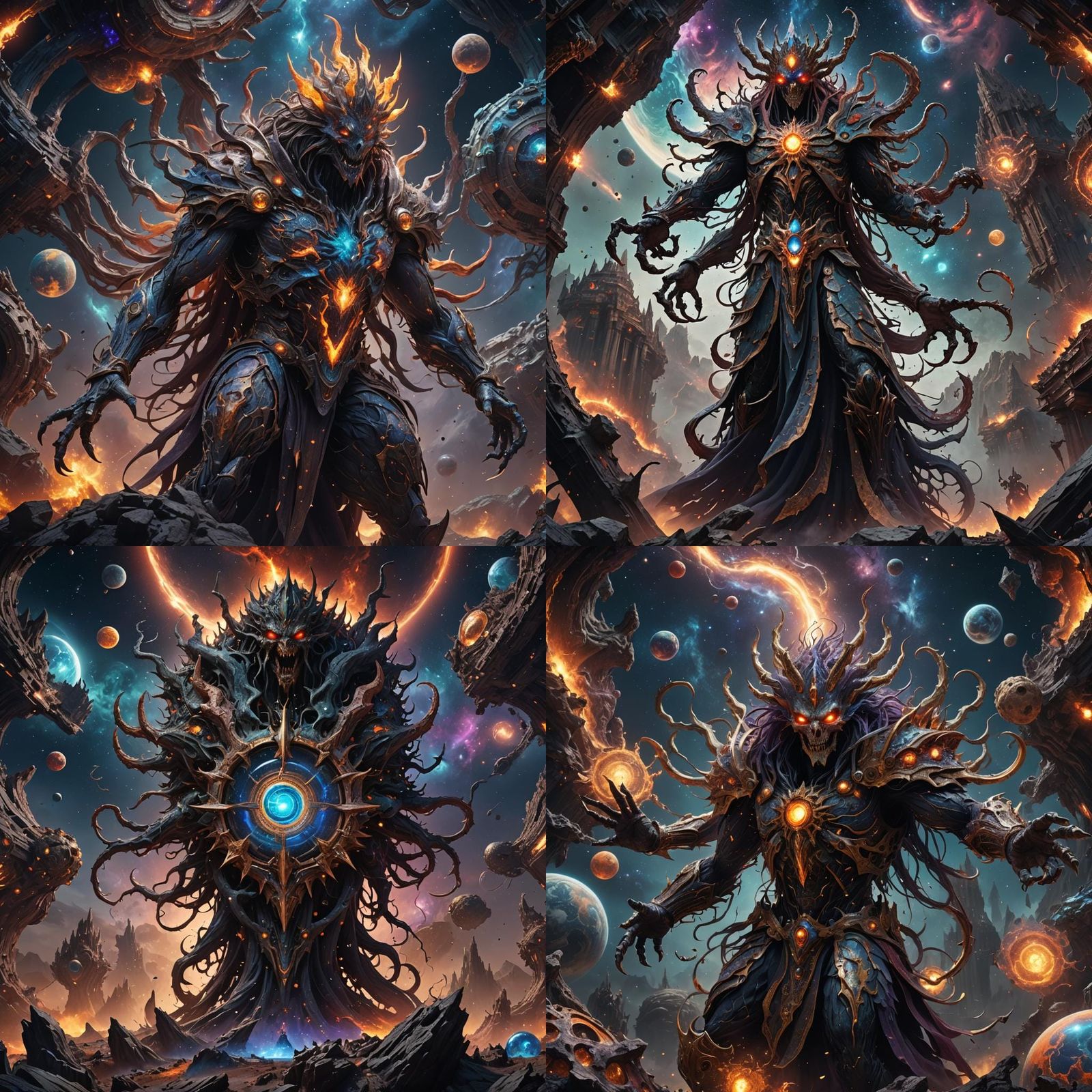 Cosmic Entity of Chaos, Fear, and Terror