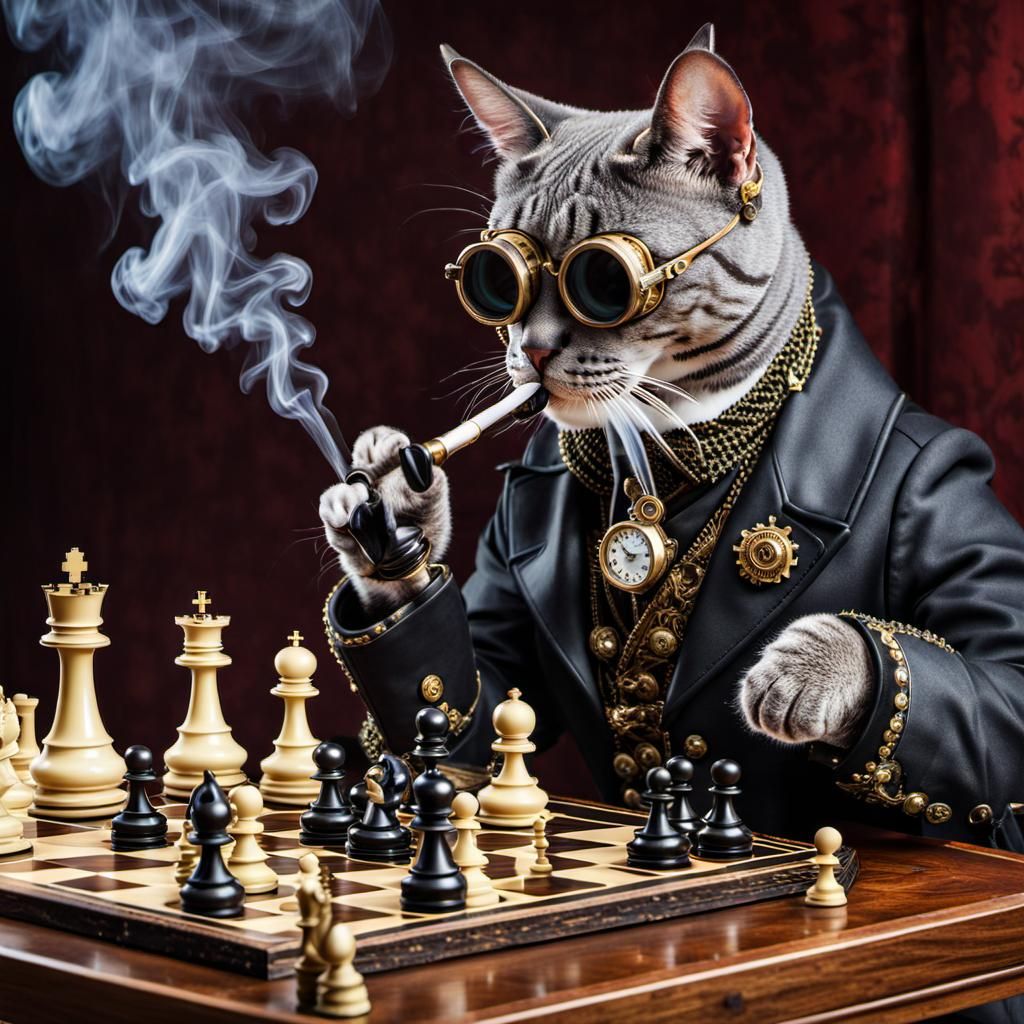 The King of Catnip, plotting his next takeover.