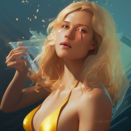 Supergirl Portrait: Dynamic Lighting Concept Art