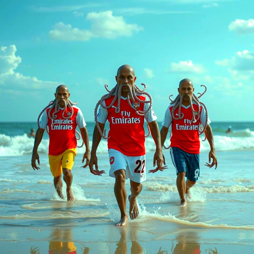 Kraken Beach Walk in Photorealistic Style