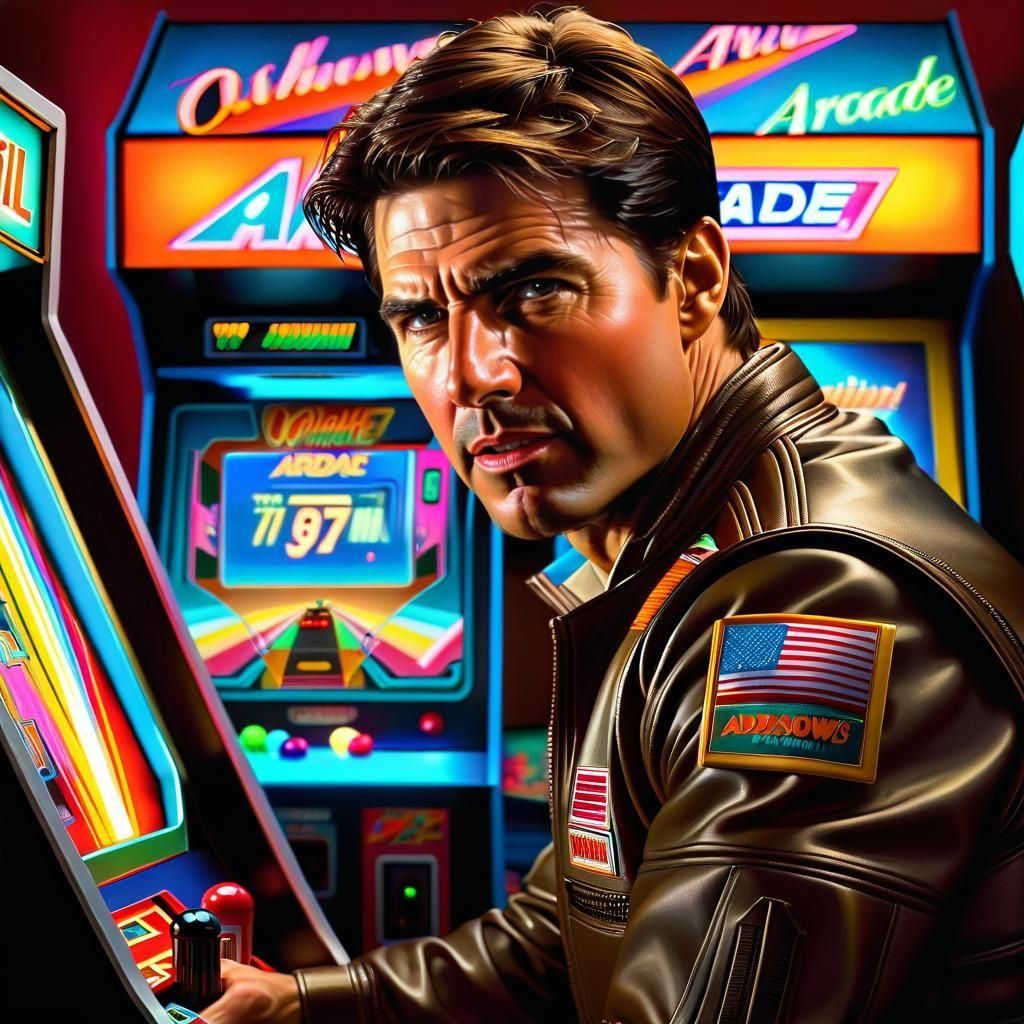 Tom Cruise Plays OutRun: Bob Wakelin Style